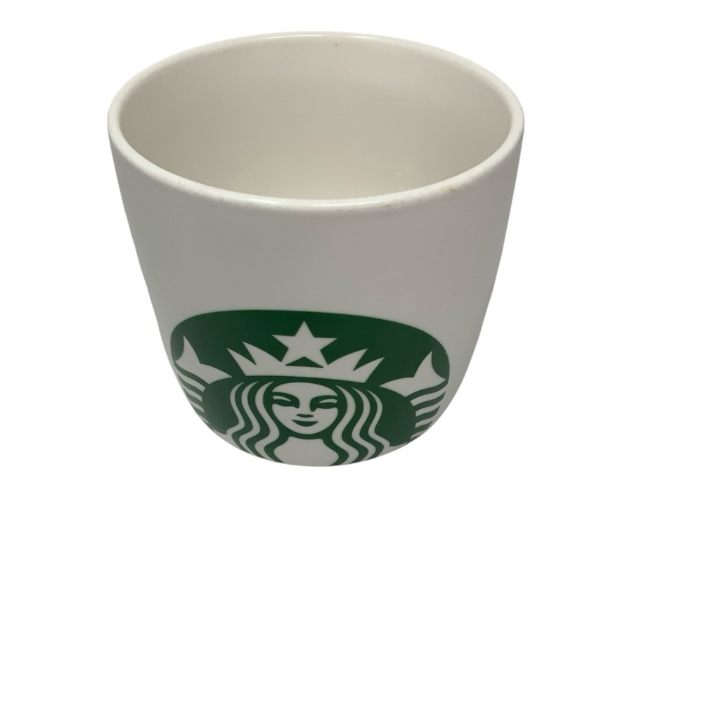 Starbucks 2017 Classic White Green Mermaid Logo Coffee / SOUP Mug 16.9 Oz